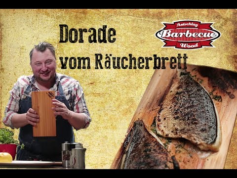Zedernplanke | Dorade - Grillrezept mit Sebastian Lege | Räucherbrett | Zedernholzplanke