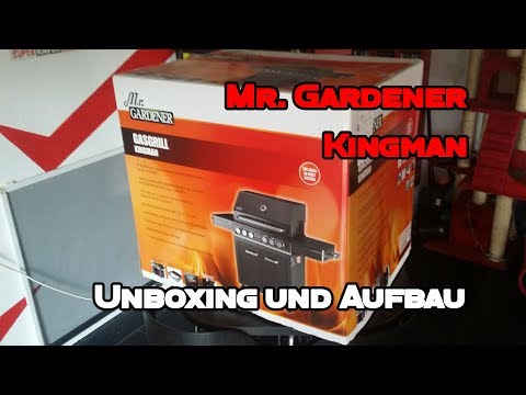 Mr. Gardener Kingman Gasgrill Unboxing, Aufbau und Test | #VeganFrei #20